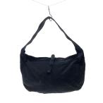 Taiga Takahashi◆NEWSBOY BAG/ブラック/ニュースボーイ/ショルダーバッグ/キャンバス/BLK/無地