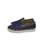 Christian Louboutin◆スタッズスリッポン/ローカットスニーカー/37/IDG
