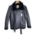 ショッピングzara ZARA◆B-3/ミリタリージャケット/S/--/BLK/無地