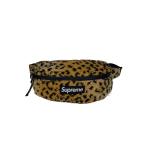 Supreme*17AW/Leopard Fleece Waist Bag/ сумка-пояс /--/CML/ животное //