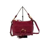 ショッピングchloe SEE BY CHLOE◆ショルダーバッグ/スウェード/RED