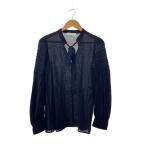 ショッピングchloe Chloe◆長袖ブラウス/34/ウール/NVY/HT080604C334