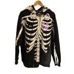 LRG◆ジップパーカー/L/コットン/BLK