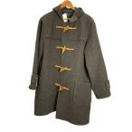 POLO RALPH LAUREN* полупальто "даффл коут" /L/ шерсть /GRY/ одноцветный 