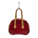 ショッピングヴェルニ LOUIS VUITTON◆サミットドライブ_モノグラム・ヴェルニ_RED/エナメル/RED