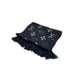 ショッピングLOUIS LOUIS VUITTON◆マフラー/ウール/BLK/総柄/レディース/M70466