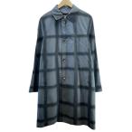 ショッピングMARNI MARNI◆21AW/ステンカラーコート/46/ウール/GRY/チェック/TUMU0049PU