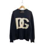 ショッピングGABBANA DOLCE&GABBANA◆ロゴ/ニット・セーター(厚手)/--/ウール/BLK/無地