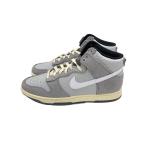 ショッピングDUNK NIKE◆DUNK HIGH PRM_ダンク ハイ プレミアム/28cm/GRY