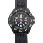 LUMINOX◆navy seal 3500/アナログ/ラバー/WHT/BLK/3500-1gbq/ベルト汚れ有//