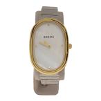 BREDA◆クォーツ腕時計/アナログ/ステンレス/WHT/SLV/1741d