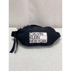 Calvin Klein* сумка-пояс / полиэстер /BLK/ одноцветный //