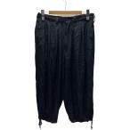 Ground Y◆サルエルパンツ/3/--/BLK/無地/GO-P03-500