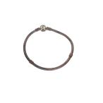 PANDORA*Barrel Clasp Snake Chain Bracelet/ браслет /SILVER/SLV/ женский //