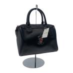 ショッピングミッキー COACH◆ミッキー/ディズニーコラボ/ハンドバッグ/レザー/BLK/F59371//