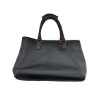 ショッピングbottega BOTTEGA VENETA◆角スレ/トートバッグ/レザー/BLK
