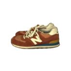 NEW BALANCE◆ニューバランス/ML574/28cm/RED/スウェード