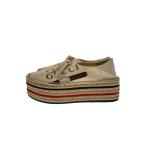 GUCCI◆エスパドリーユ/ローカットスニーカー/37/CRM/キャンバス/525711