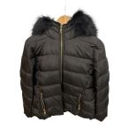 ZARA◆ダウンジャケット/L/ナイロン/BLK/無地/3046/728/800