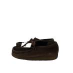 Clarks◆エスパドリーユ/UK7.5/BRW/26103925/使用感有