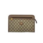 GUCCI* клатч / кожа /BRW/ общий рисунок /014.122.6063//