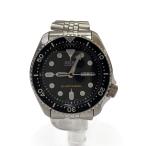 SEIKO◆ダイバーズ/ブラックボーイ/自動巻腕時計/アナログ/BLK/SLV/7S26-0020