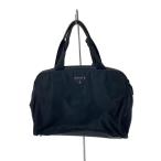 PRADA◆トートバッグ/ナイロン/BLK/無地