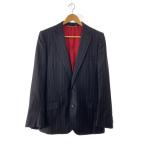 ショッピングGABBANA DOLCE&GABBANA◆テーラードジャケット/46/コットン/BLK/ストライプ/G818C2341//