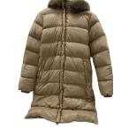 DUVETICA◆ダウンジャケット/42/ナイロン/CML/無地/襟元変色有//