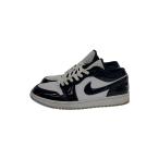 NIKE◆AIR JORDAN 1 LOW SE_エアジョーダン1 ロー SE/28cm/BLK/エナメル/