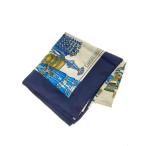 HERMES* Calle 90/PASEMENTERIE/ шарф / шелк /CRM/ общий рисунок / женский 