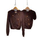 DOLCE&GABBANA◆カーディガン(厚手)/44/ウール/BRW