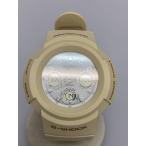 CASIO◆ソーラー腕時計・G-SHOCK/デジアナ/--/WHT/CRM