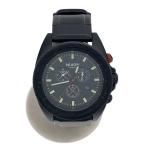 ショッピングnixon NIXON◆クォーツ腕時計/アナログ/ラバー/BLK/a290760