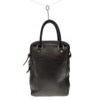 LOUIS VUITTON◆キュイール・ベキア_ポルトドキュマン_ヴェルティカル/バッグ/レザー/BRW/無地