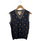 GUCCI◆ニットベスト(薄手)/L/ウール/N