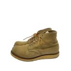 RED WING◆レースアップブーツ/US9/BEG/スウェード