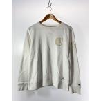 Champion◆スウェット/L/コットン/WHT/ランナータグ/復刻/CSS4710
