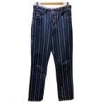 ショッピングVivienne Vivienne Westwood◆BORN IN ENGLAND STRIPE/ボトム/31/コットン/IDG/ストライプ