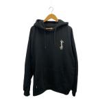 STUSSY◆パーカー/XXL/コットン/BLK