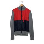 LOUIS VUITTON◆ブルゾン/M/ウール/GRY/HEN17WMY7