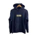 ショッピングsupreme Supreme◆BLING BOX LOGO HOODED/パーカー/M/コットン/NVY/無地