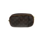 LOUIS VUITTON* небольшая сумочка * gun ju_ монограмма * парусина / кожа /BRW