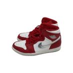 NIKE◆AIR JORDAN 1 RETRO HIGH/エアジョーダンレトロハイ/レッド/332550-602/30.5c