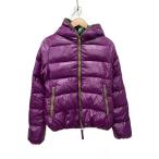 DUVETICA◆ダウンジャケット/40/ナイロン/パープル/無地/910.01-1035R