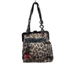 LESPORTSAC◆レスポートサック/ハンドバッグ/--/BRW/レオパード/茶