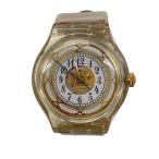 SWATCH◆自動巻腕時計/アナログ/--/WHT/