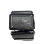 ショッピングnixon NIXON◆クォーツ腕時計/アナログ/セラミック/BLK/BLK