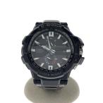 CASIO◆ソーラー腕時計/アナログ/--/BLK/BLK/GW-A1000D