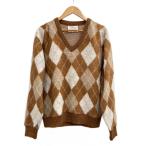 ショッピングアーガイル Jantzen◆60S/モヘア/アーガイル/ニット・セーター(厚手)/L/--/CML